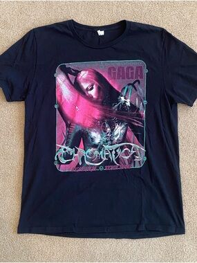 Lady Gaga Chromatica Ball Tour 2022 Concert Band Tee Official Licensed Adult M